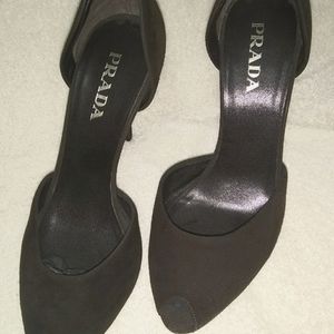 Beautiful Brown Prada Heels